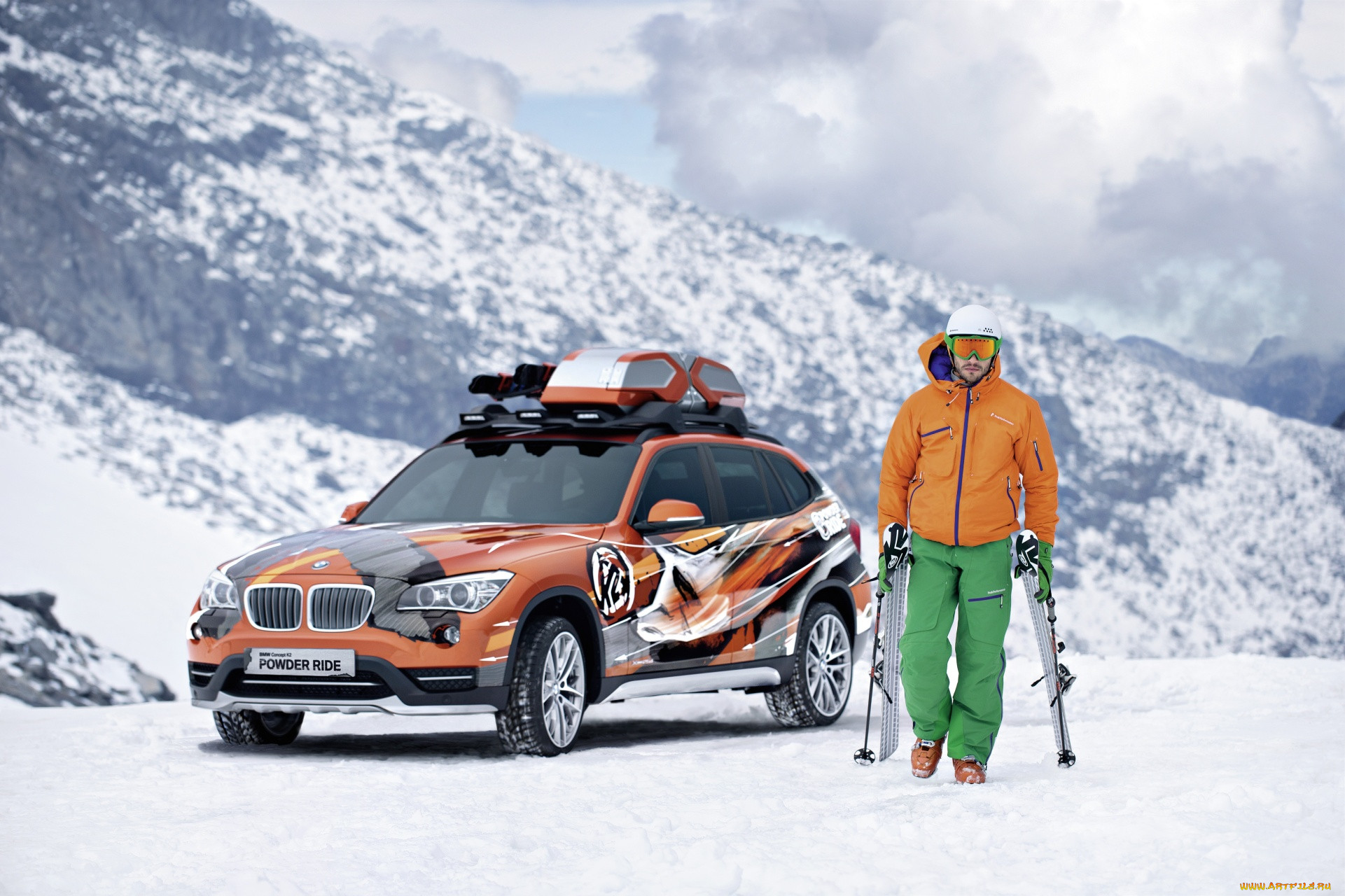 bmw, concept, k2, powder, ride, 